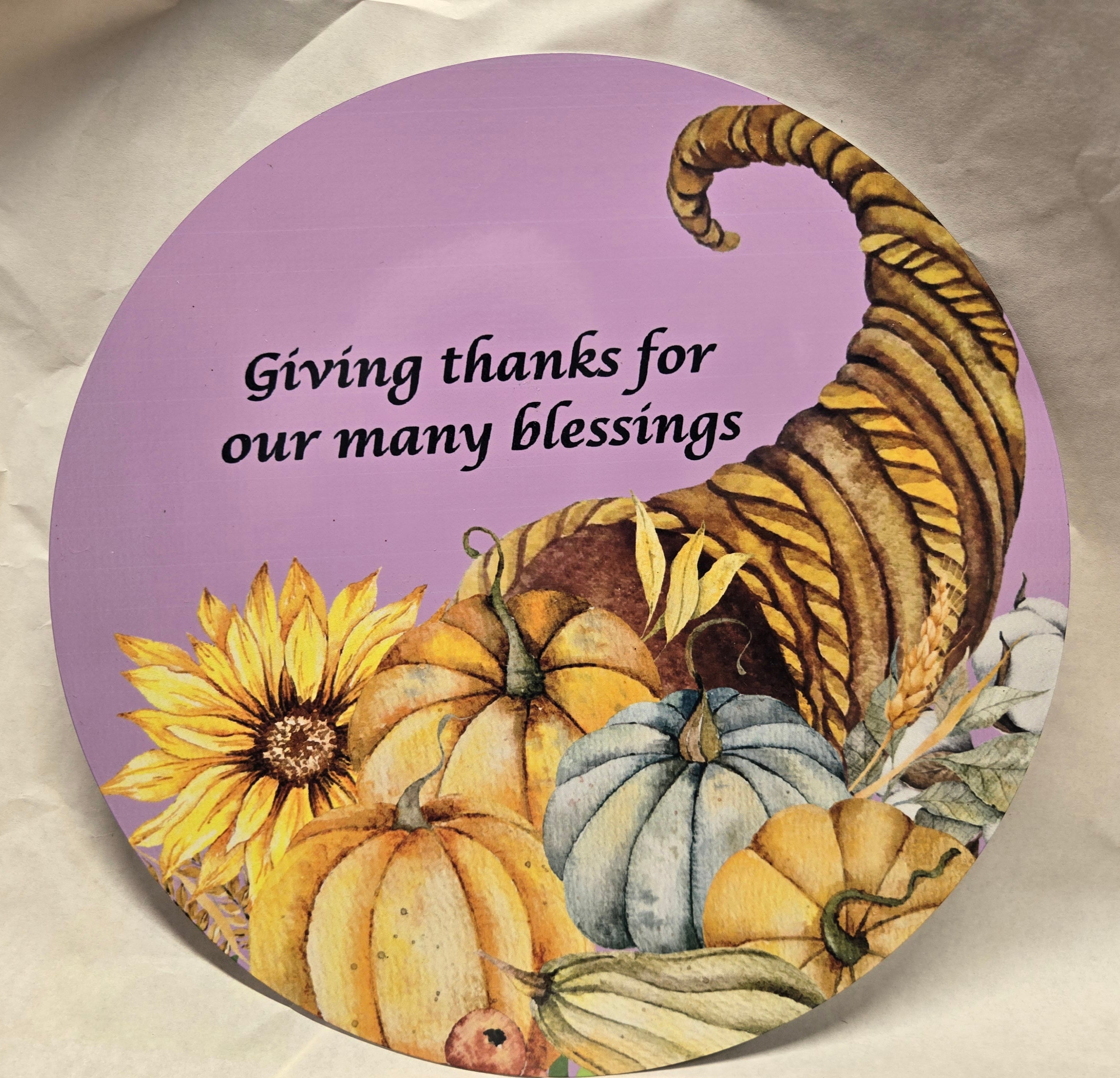 Giving Thanks