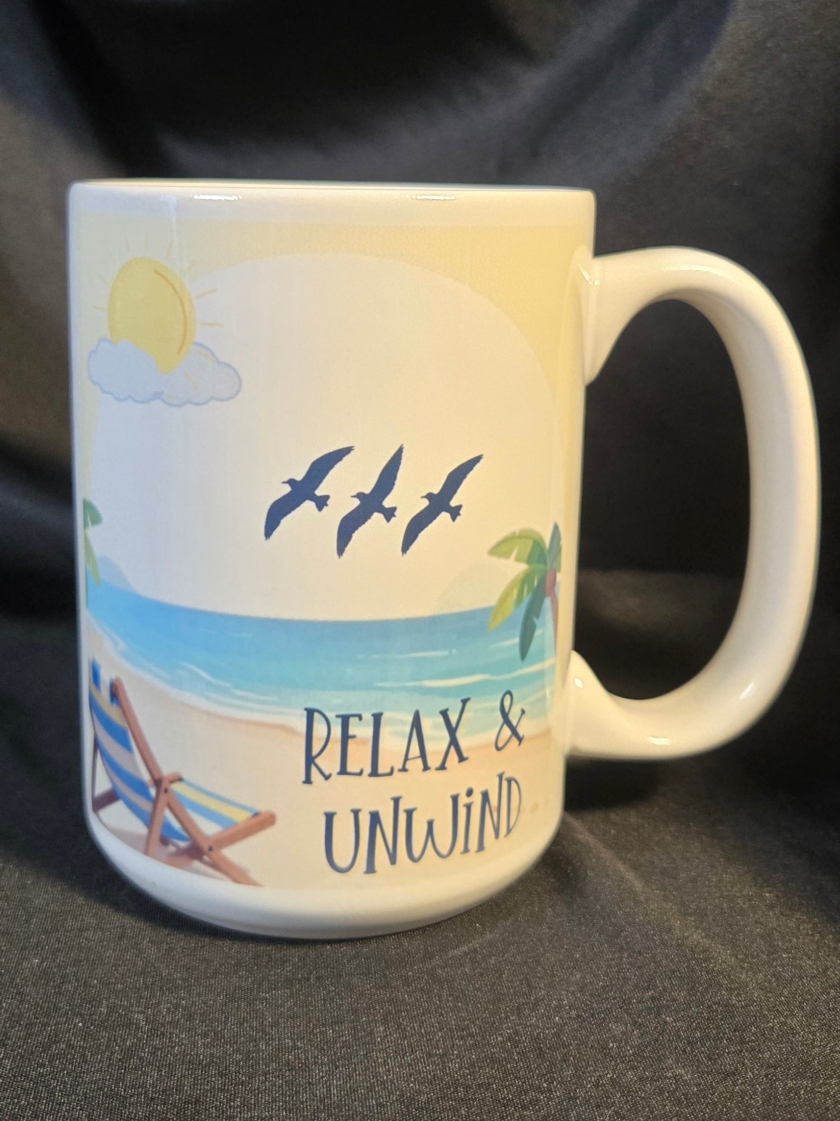Relax and Unwind 15 ounce mug