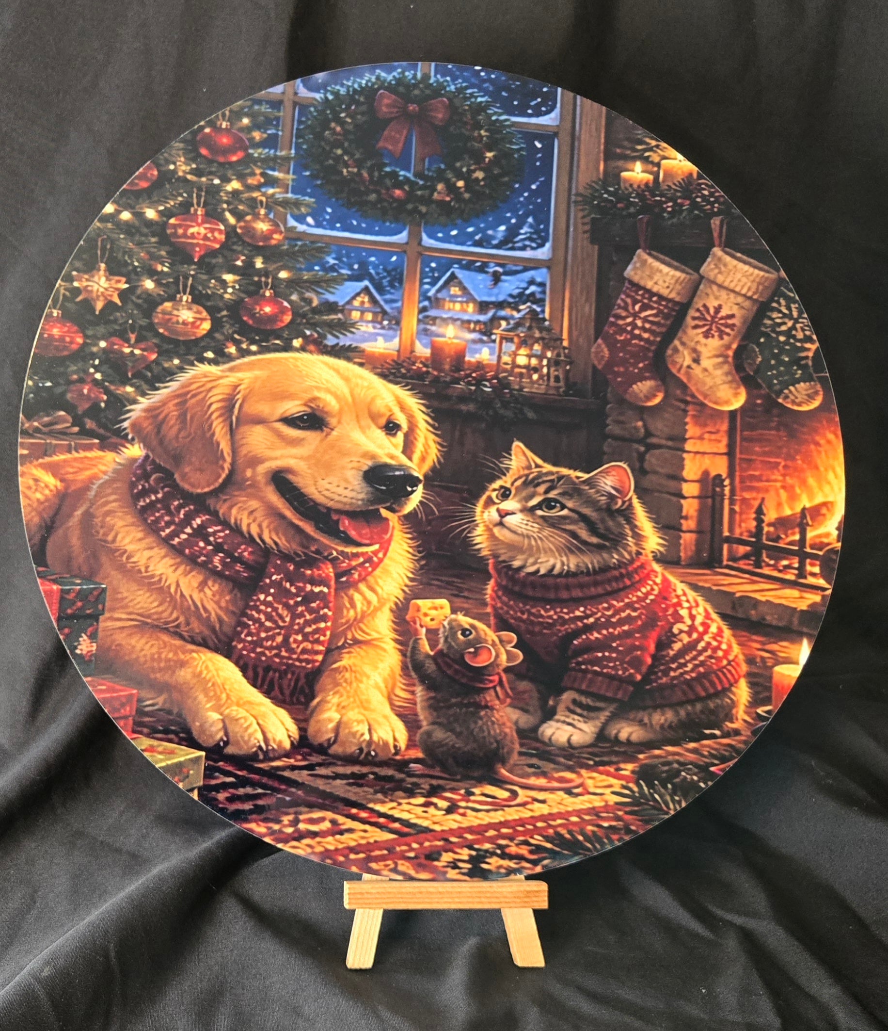 Best Friends Christmas 11.75" Sign