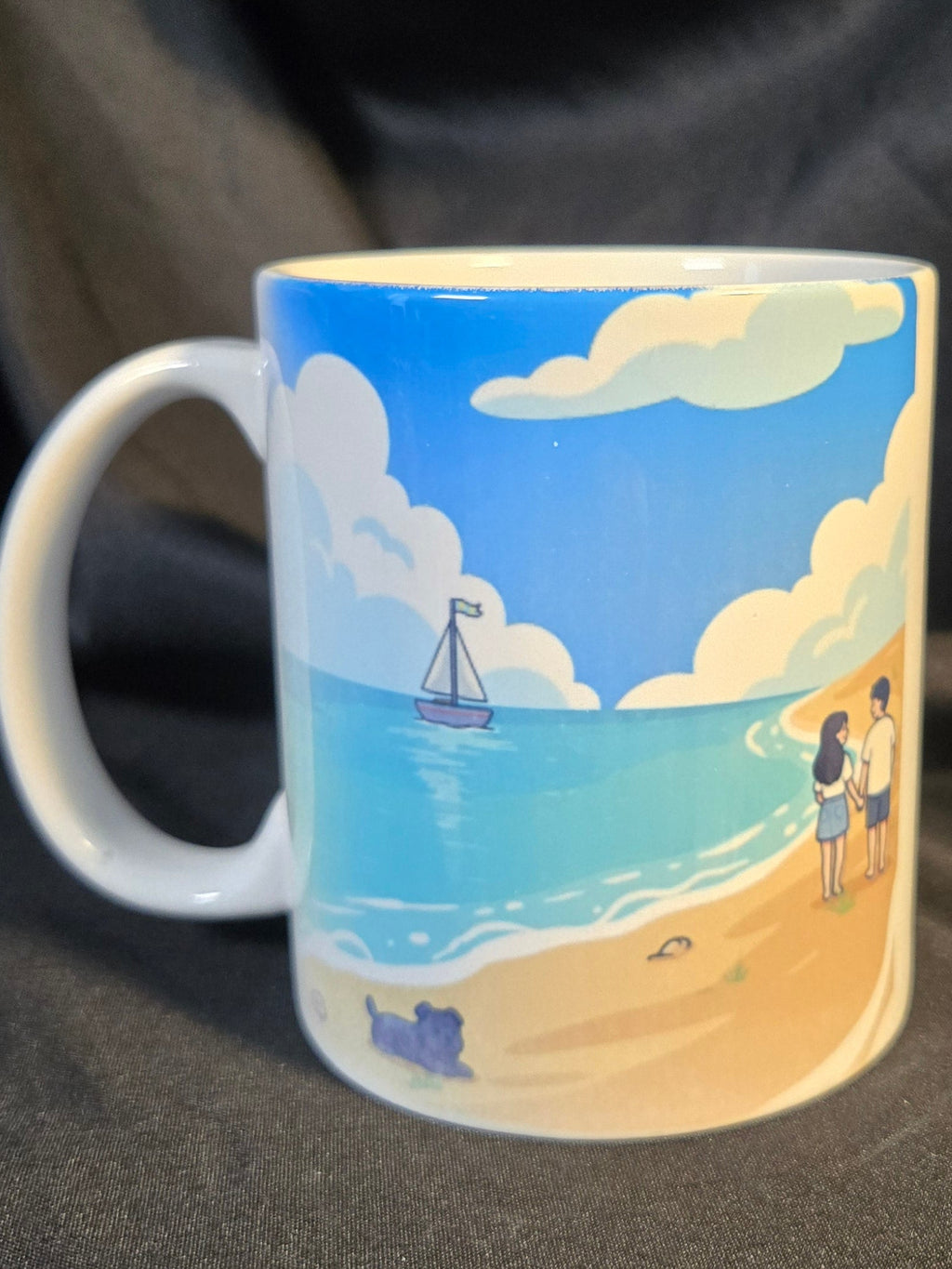 Beach Walk 11 ounce mug