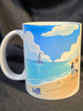 Beach Walk 11 ounce mug