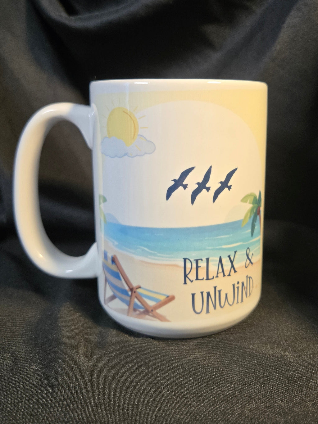 Relax and Unwind 15 ounce mug